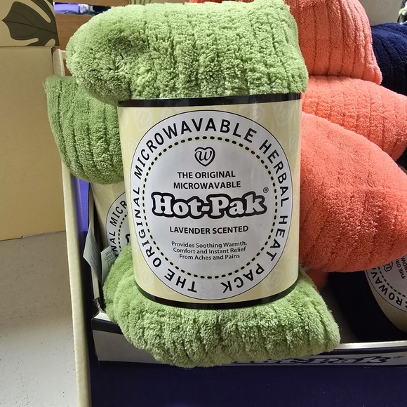 Warmies Other - Microwaveable Green Weighted Neck Wrap